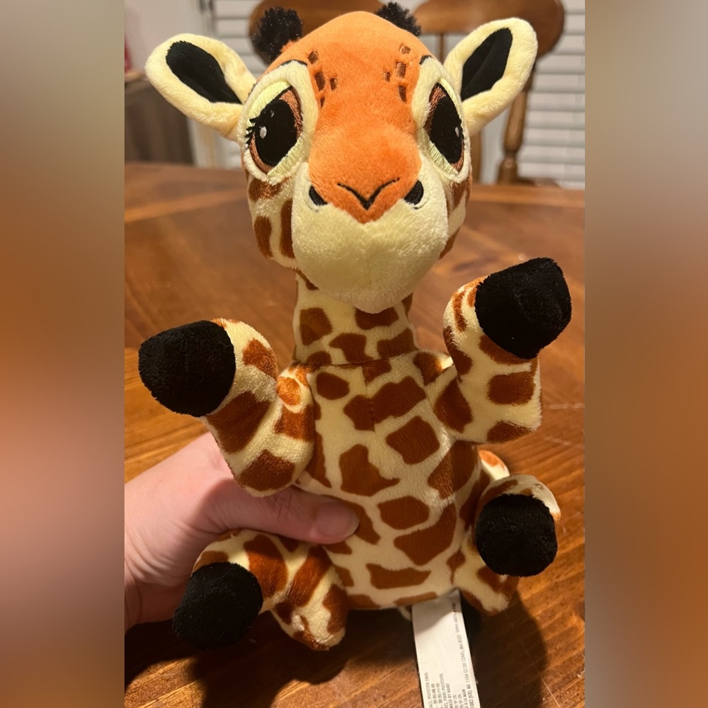 Disney Parks Giraffe Plush Stuffed Animal Baby Lovey Kingdom Land World 11in